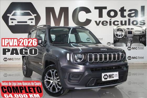 JEEP RENEGADE 1.3 T270 TURBO FLEX LONGITUDE AT6